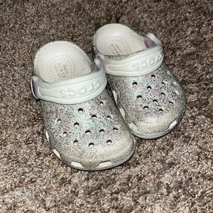 Toddle glitter Crocs